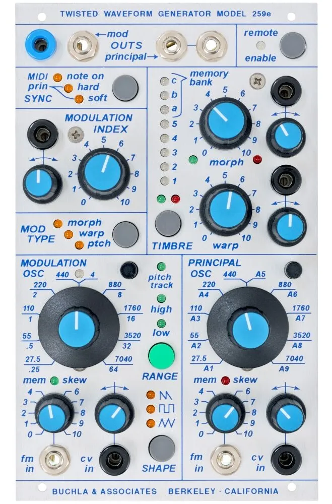Buchla U.S.A.-Buchla - 259e Twisted Waveform Generator 190092_1