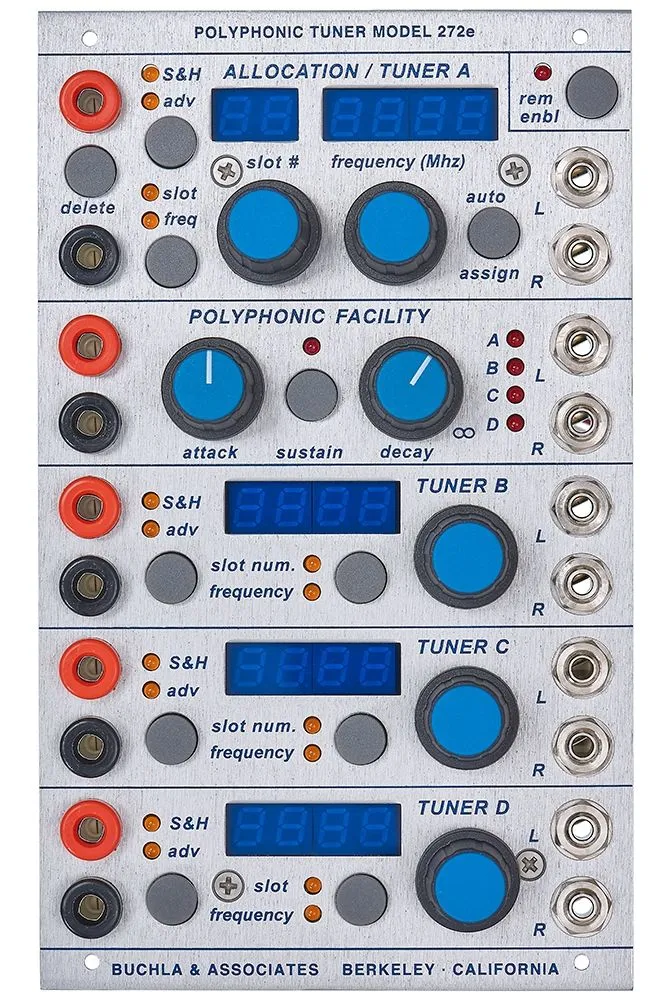 Buchla U.S.A.-Buchla - 272e Polyphonic Tuner 190097_1