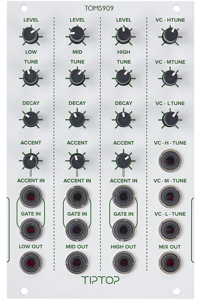 Tiptop Audio-Tiptop Audio - Toms909 NS (White) 210377_1