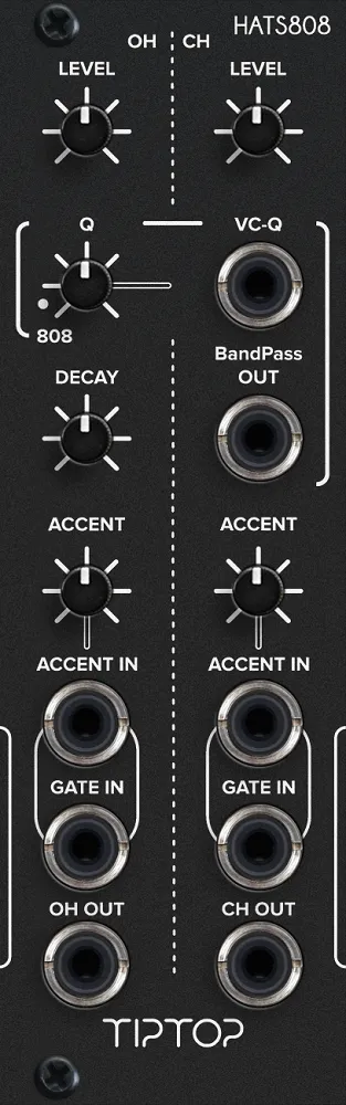 Tiptop Audio-Tiptop Audio - Hats808 (Black) 240586_1