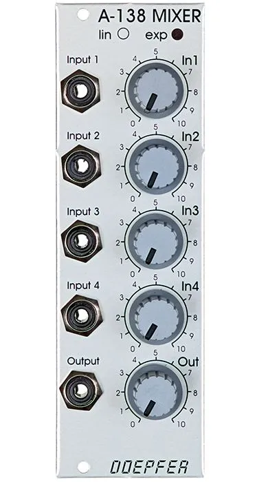 Doepfer Musikelektronik GmbH-Doepfer A-138a  Mixer linear 120119_1