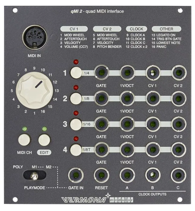 Vermona-Vermona - qMI 2 (Quad MIDI Interface) 120639_1
