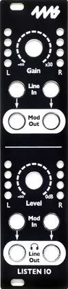 4ms Company-4ms Listen IO Faceplate Black 210133_1