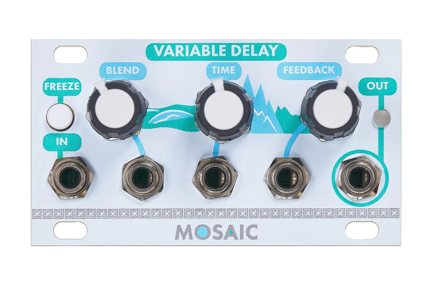 Mosaic-Mosaic - Variable Delay 1U (White) 210276_1