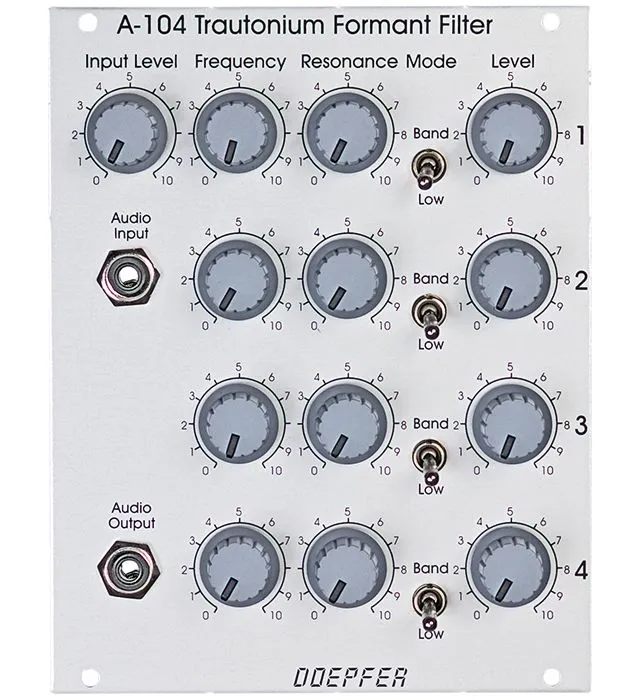 Doepfer Musikelektronik GmbH-Doepfer A-104  Trautonium Formant Filter 120075_1