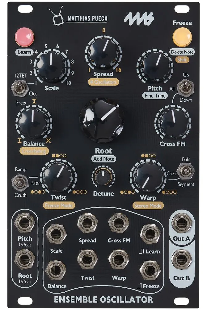 4ms Company-4ms Ensemble Oscillator Limited Edition (Black) 210103_1