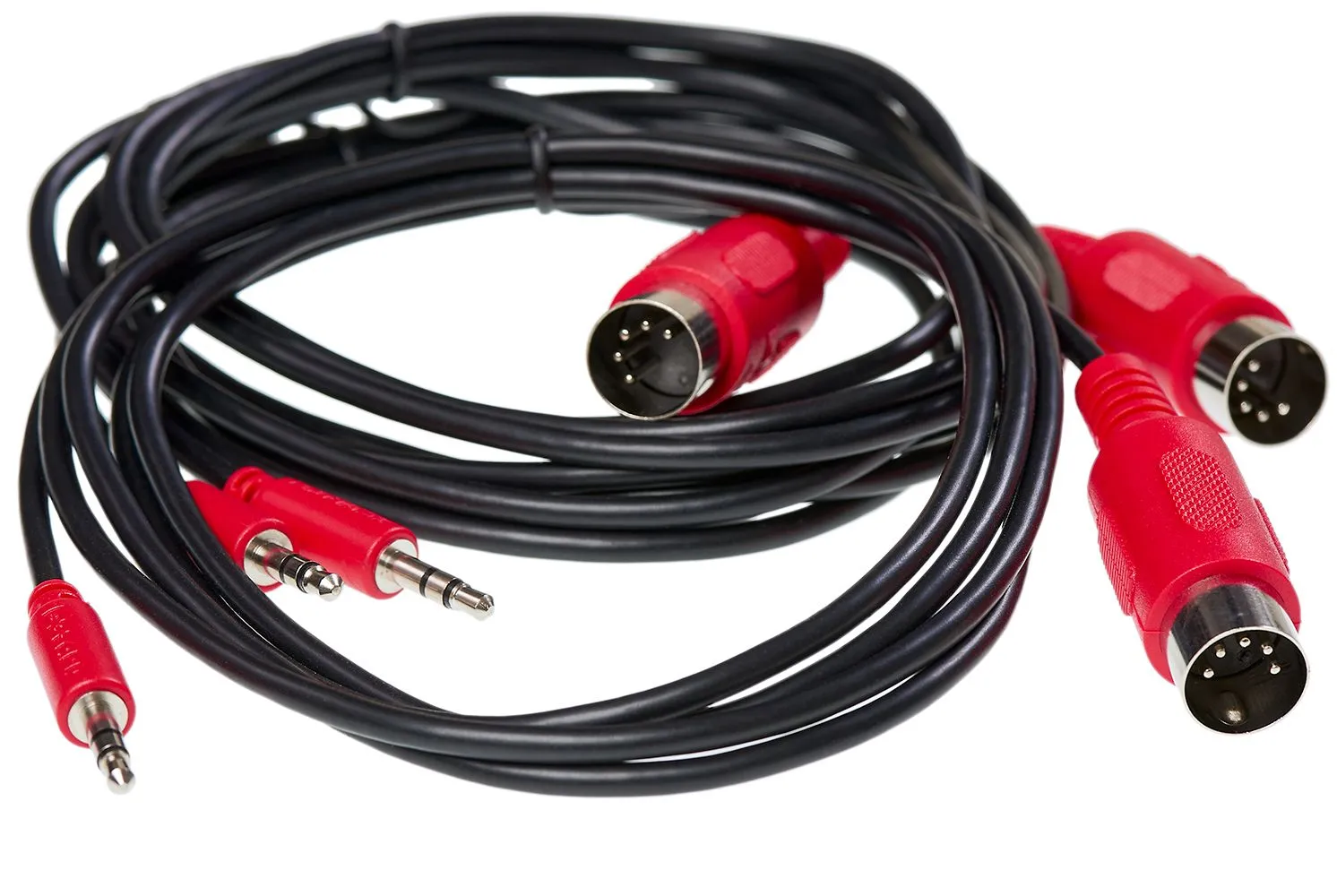 Befaco-Befaco - Din MIDI to TRS Cable Type A (Pack of 3) RED 200470_1