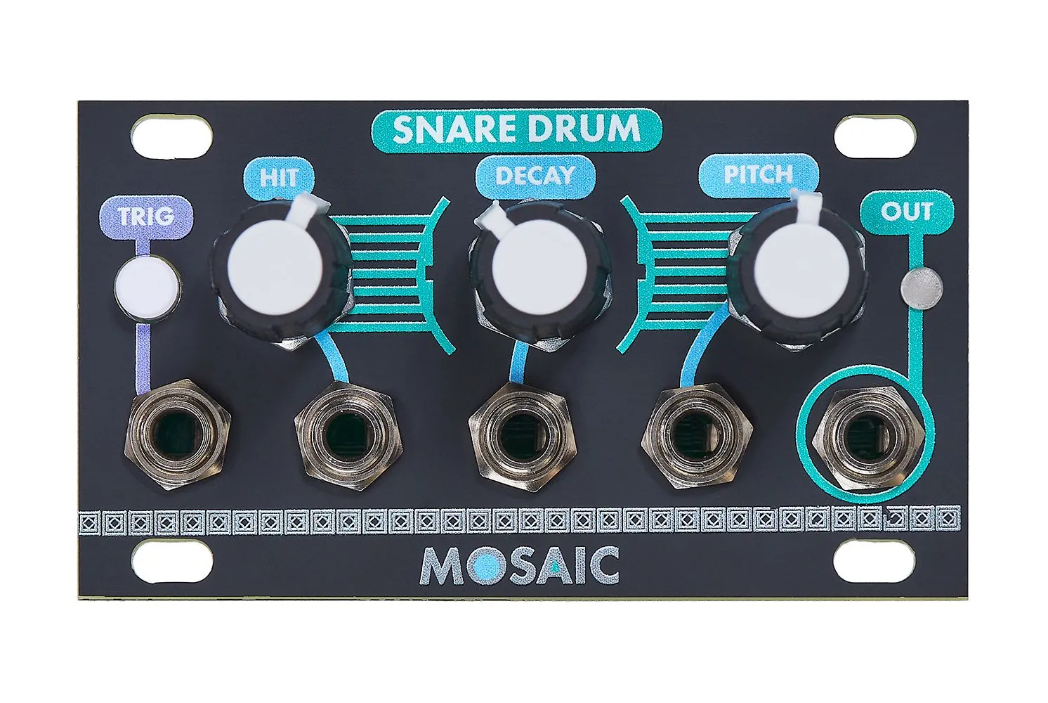 Mosaic-Mosaic - Snare Drum 1U (Black) 210275_1