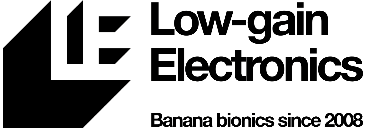 Low-Gain Electronics