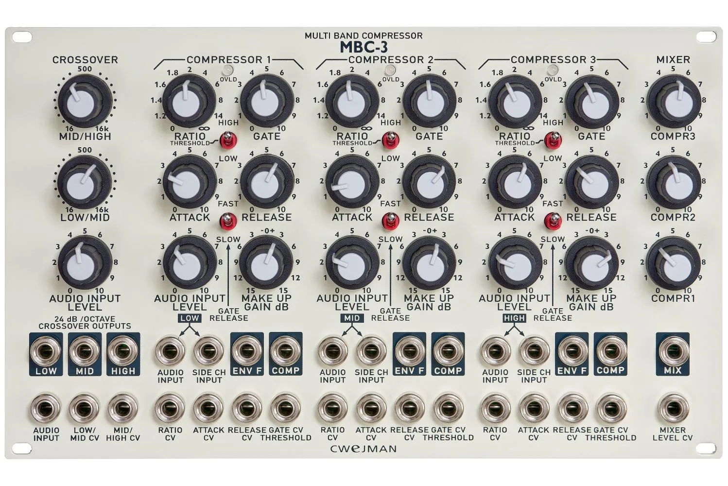 Cwejman Music -Cwejman MBC-3 (Eggshell) 170009_1