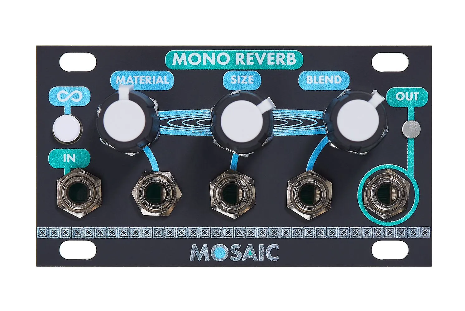 Mosaic-Mosaic - Mono Reverb 1U (Black) 210267_1