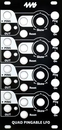 4ms Company-4ms QPLFO Faceplate Black 210129_1