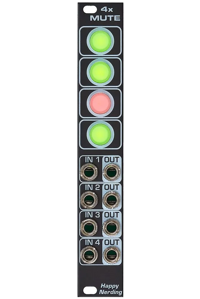 Happy Nerding-Happy Nerding - 4x Mute (Black) 180480_1