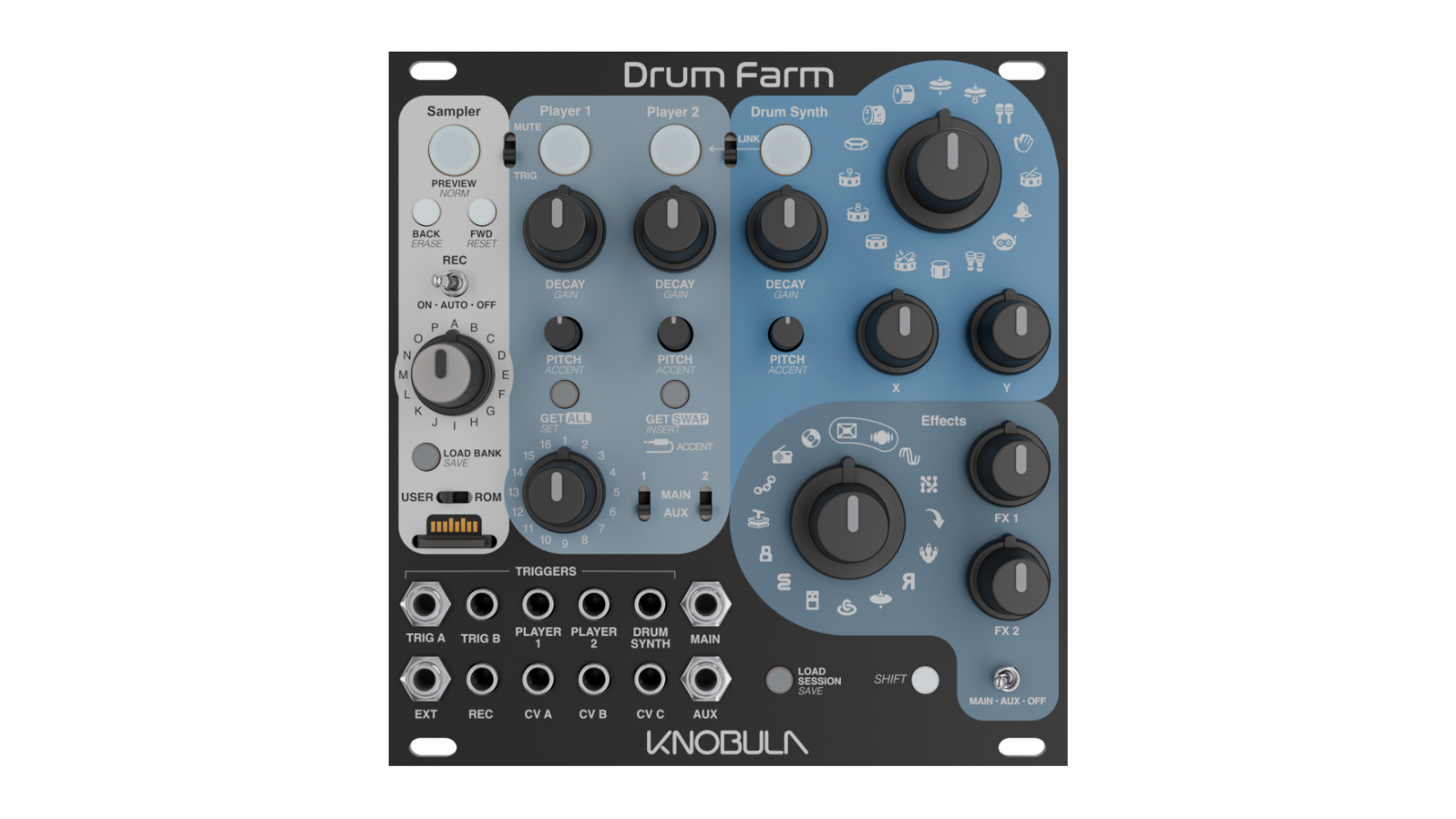 Drum Farm (Blue)