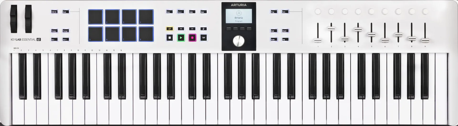 Arturia-Arturia - KeyLab Essential 61 mk3 White 251673_1