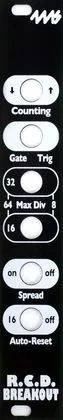 4ms Company-4ms RCDBO Faceplate Black 210135_1