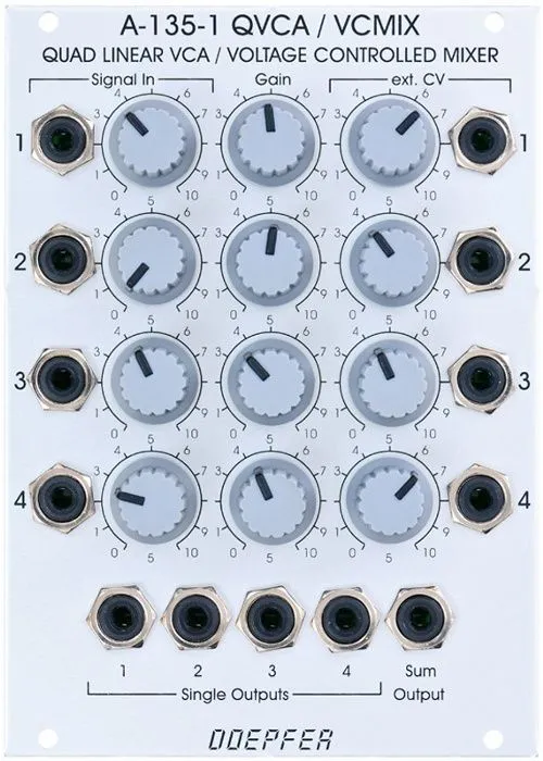 Doepfer Musikelektronik GmbH-Doepfer A-135-1 VC Mixer Modul 120114_1
