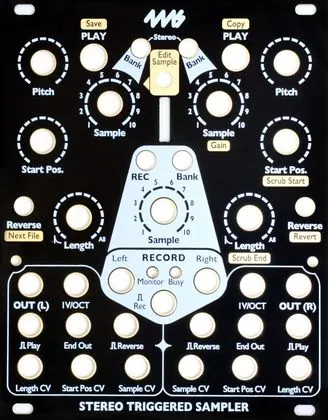 4ms Company-4ms STS Faceplate Black 210126_1