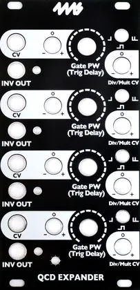 4ms Company-4ms QCD Expander Faceplate Black 210128_1