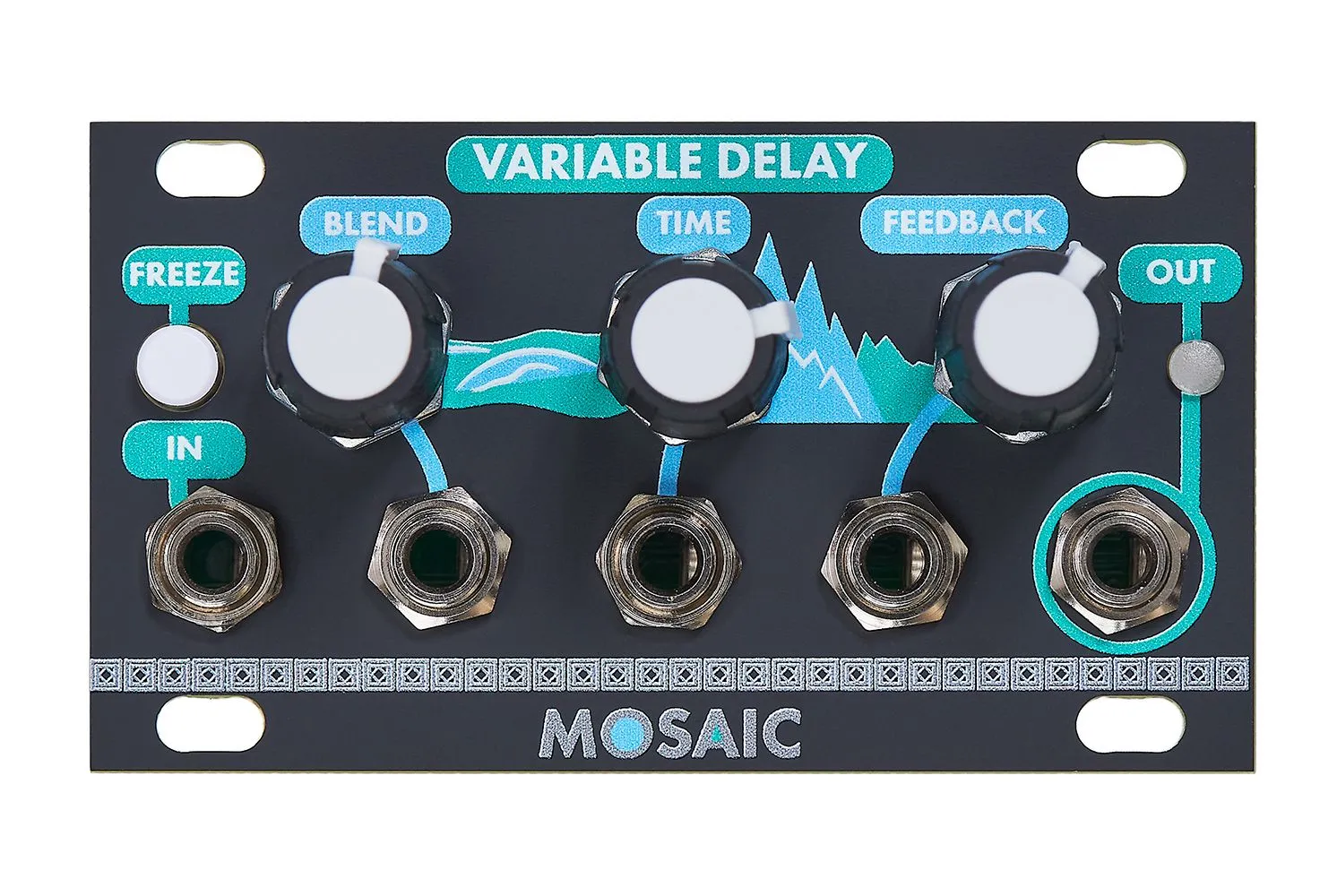 Mosaic-Mosaic - Variable Delay 1U (Black) 210277_1