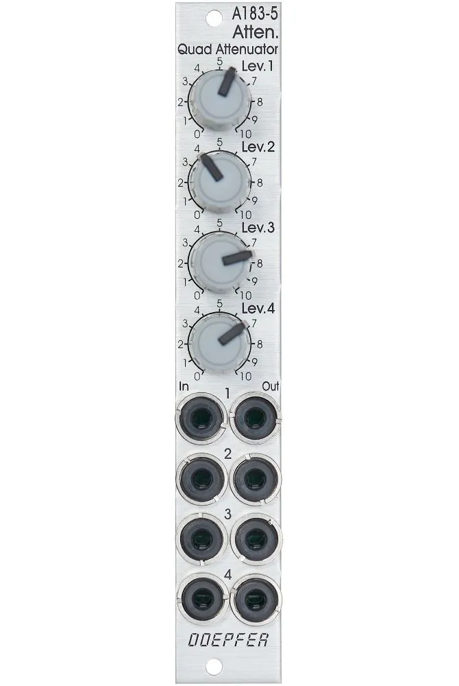 Doepfer Musikelektronik GmbH-Doepfer A-183-5 Quad Attenuator 220287_1