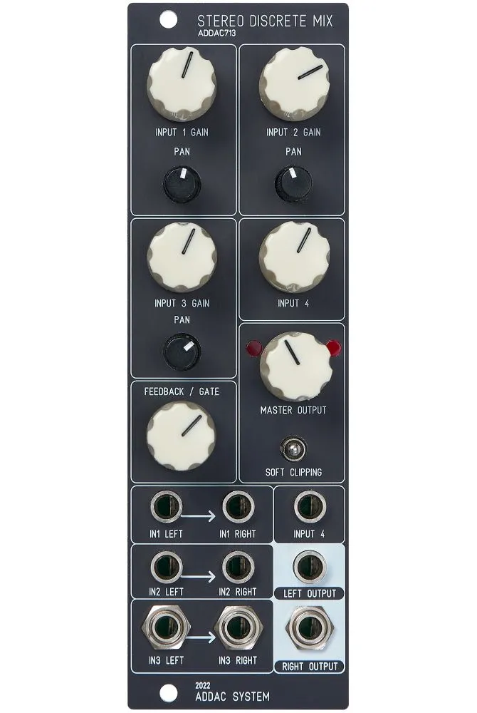 ADDAC Systems-ADDAC - 713 Stereo Discrete Mixer 220428_1