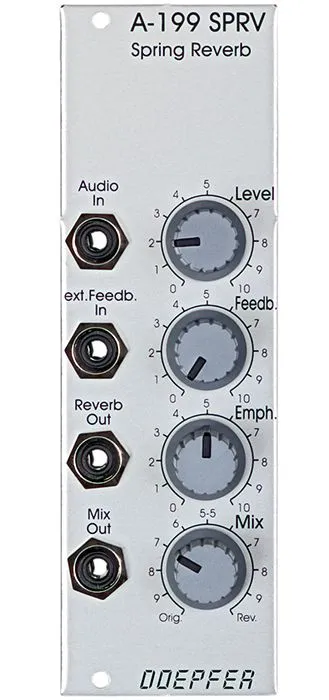Doepfer Musikelektronik GmbH-Doepfer A-199  Spring Reverb (Module and Tank) 120191_1