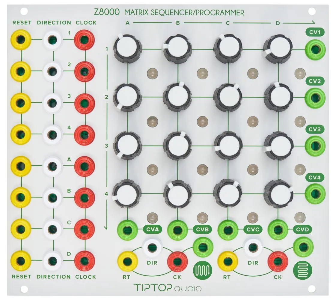Tiptop Audio-Tiptop Audio - Z-8000 Matrix Sequencer (White) 121082_1