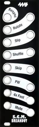 4ms Company-4ms SCMBO Faceplate Black 210131_1