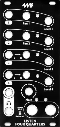 4ms Company-4ms Listen 4Q Faceplate Black 210134_1