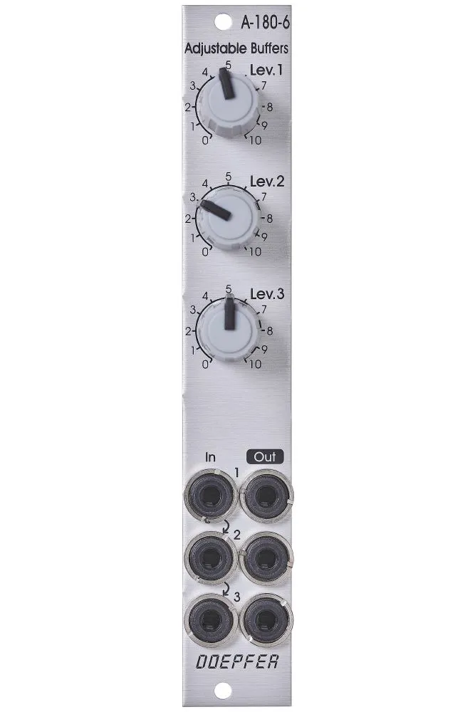 Doepfer Musikelektronik GmbH-Doepfer A-180-6 Triple Adjustable Buffer/CV Source_260372_
