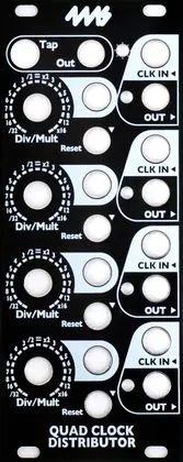 4ms Company-4ms QCD Faceplate Black 210132_1