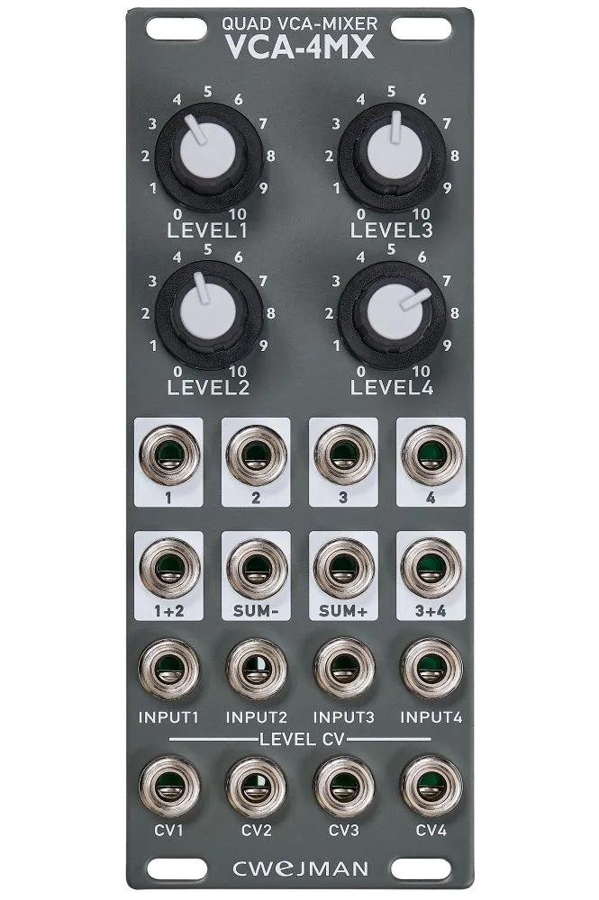 Cwejman Music -Cwejman - VCA-4MX (Battleship Grey) 251587_1